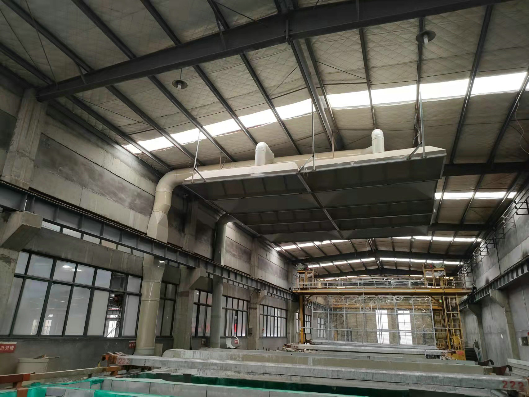 鋁型材氧化車(chē)間酸霧廢氣